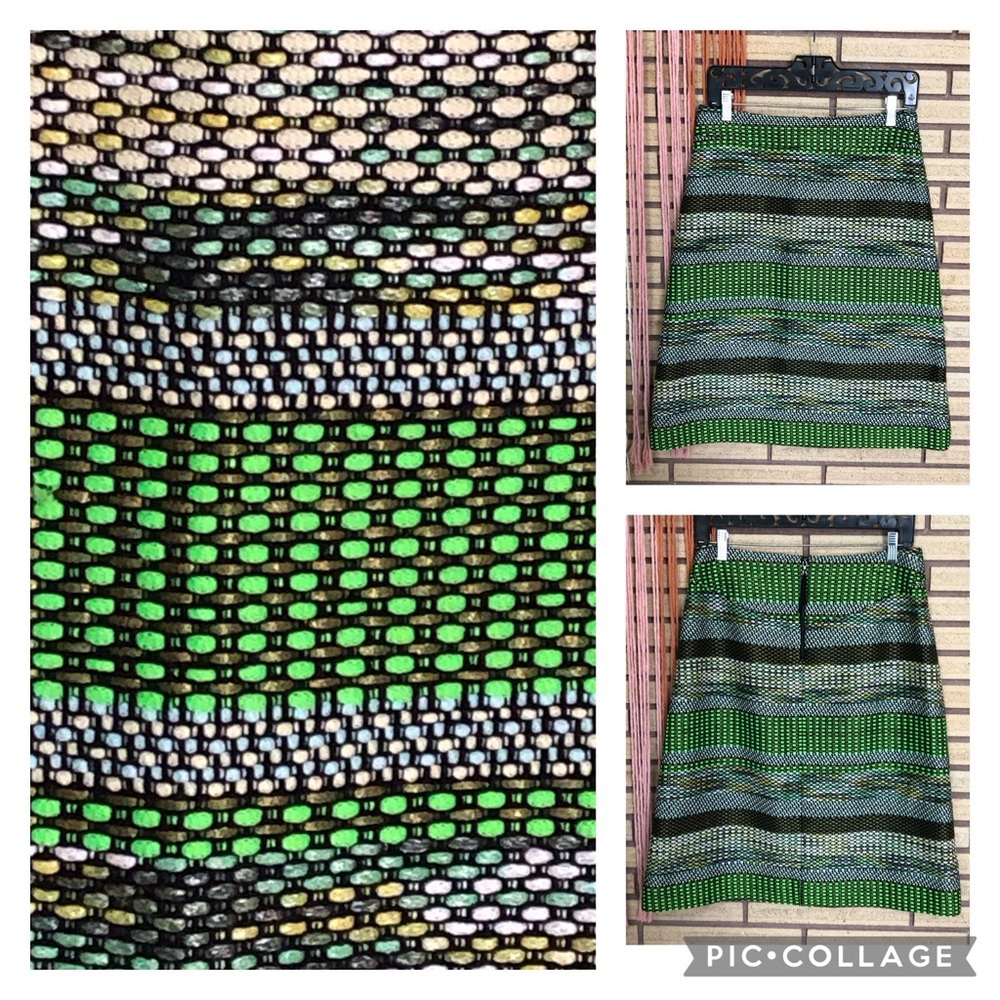 Bouclé Knit Skirt - Leifsdottir - Waist - 29 - Size 8 - 10 - Woven Midi Skirt